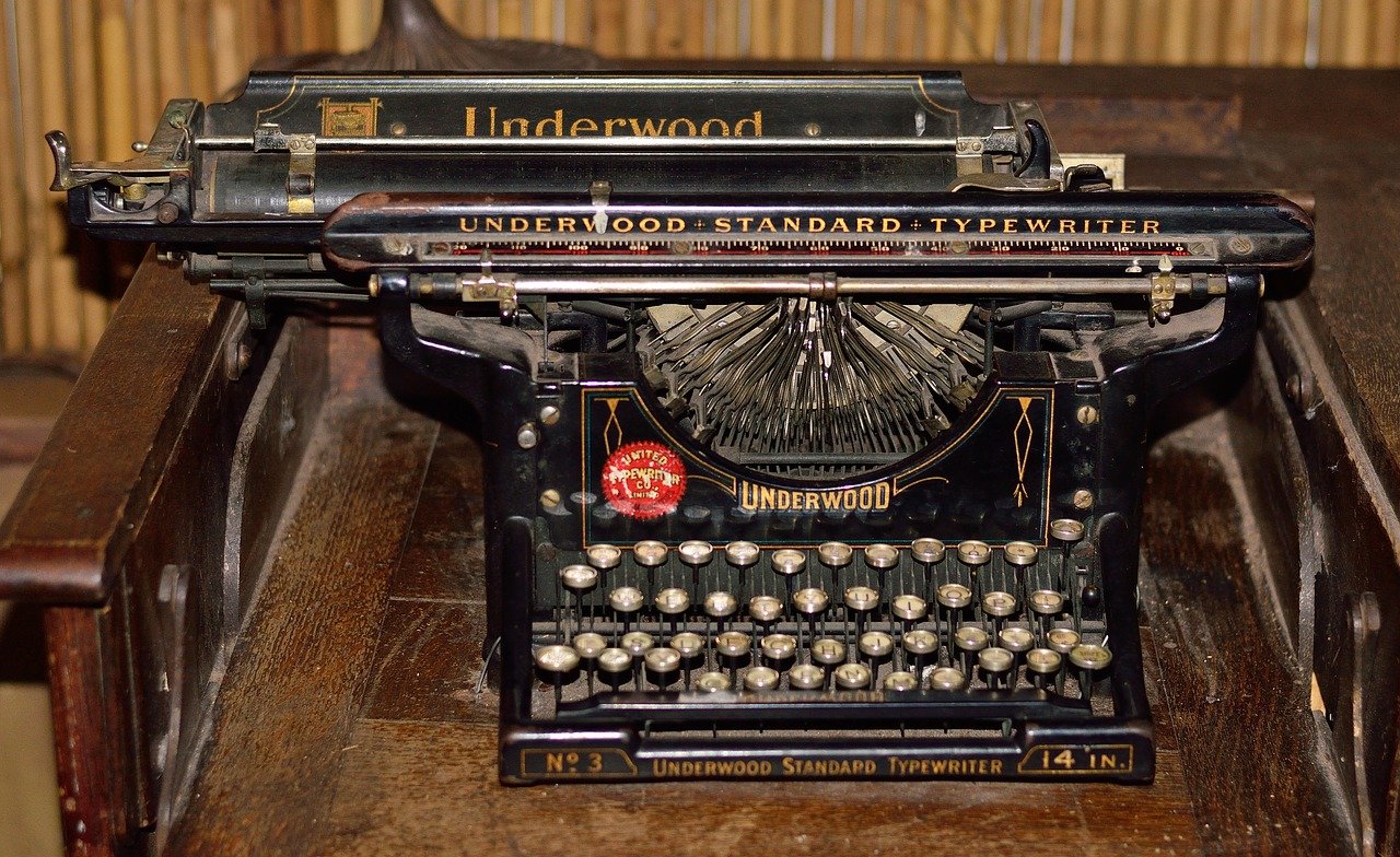 Underwood typewriter